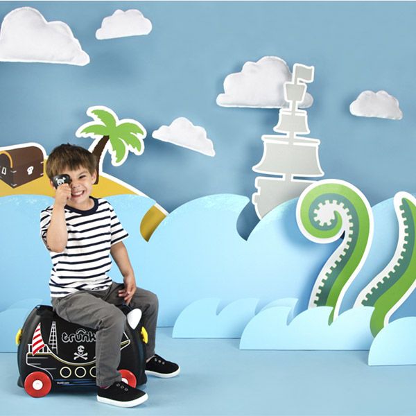 Trunki kofer za djecu Pedro gusarski brod