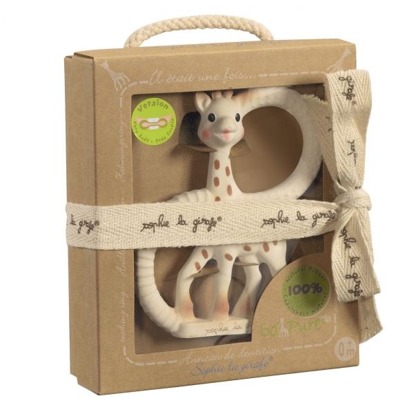 Žirafa Sophie prsten grickalica za dječje za zubiće (extra soft) - So Pure - Slika 3