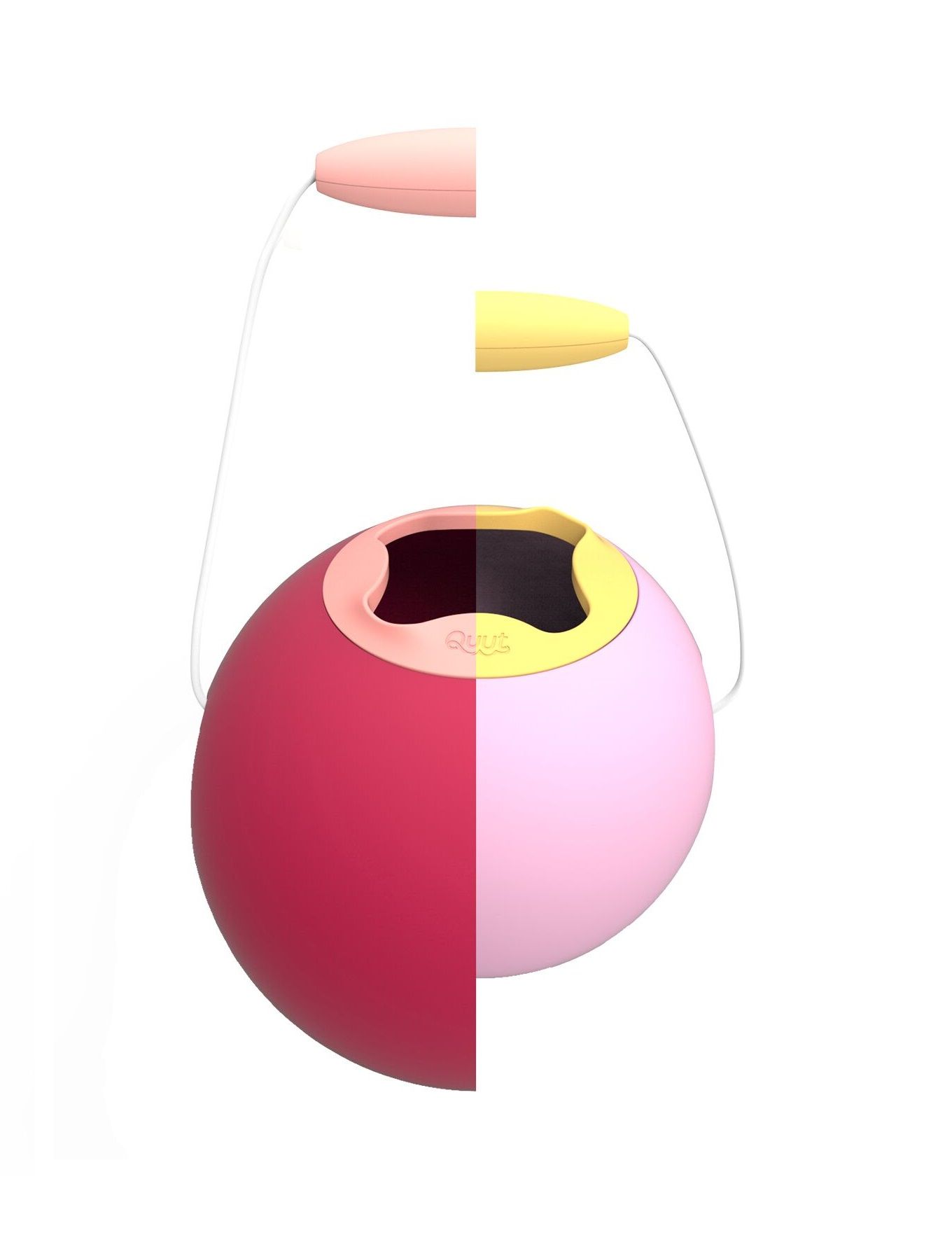Quut Ballo mini - rozo žuti - Slika 2