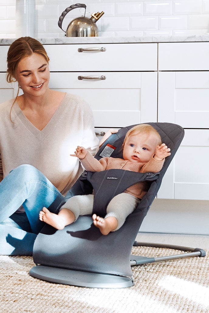 BABYBJÖRN ležaljka za bebe - Anthracite, Cotton - Slika 3
