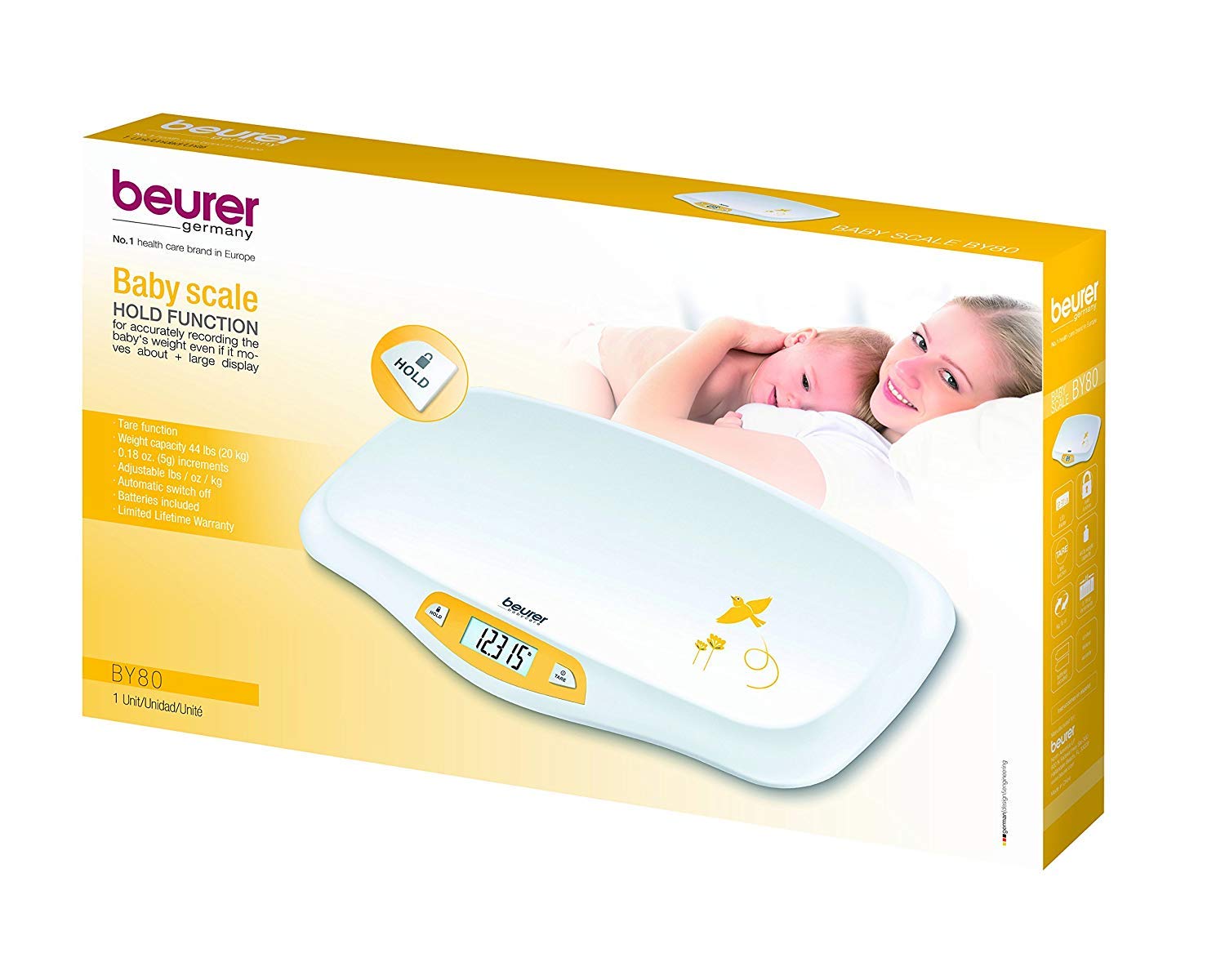Vaga za bebe Beurer BY 80 - Slika 2