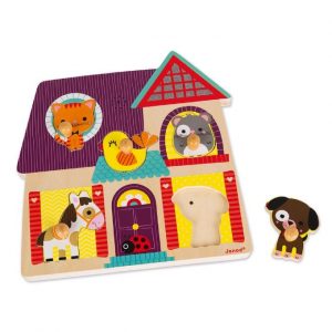 Janod Glazbene puzzle - Moji prijatelji (1)