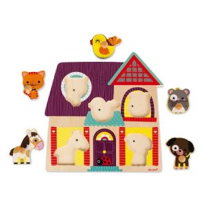 Janod Glazbene puzzle - Moji prijatelji (1)