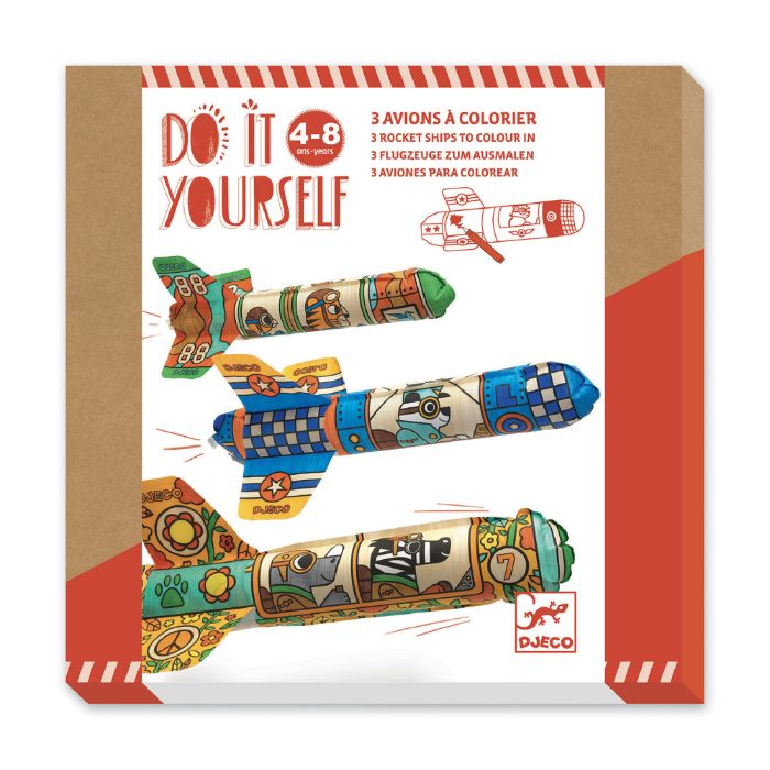 Djeco Kreativni set Napravi sam - Avioni