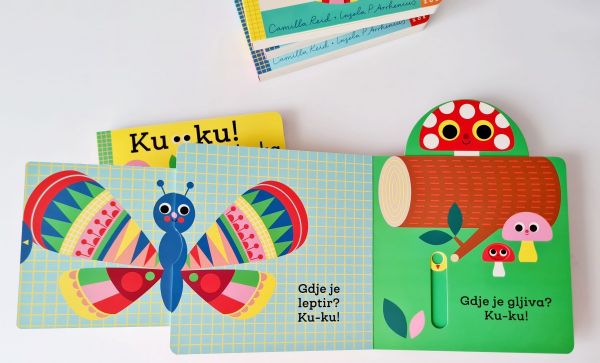 KU-KU! Jabuka Interaktivna slikovnica s ogledalom