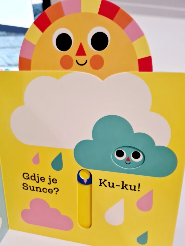 KU-KU! Sunce Interaktivna slikovnica s ogledalom