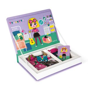 Janod Kutija s magnetima - Kostimi za djevojčice (1)