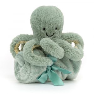 Jellycat Sramežljiva Hobotnica Odyssey s Mazilicom