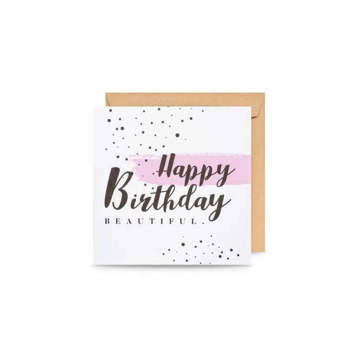 Think Ink Čestitka - Happy Birthday Beautiful