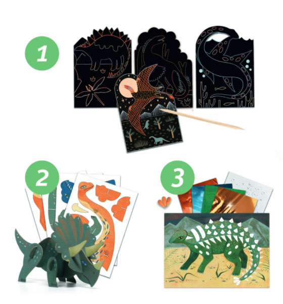 Djeco Kreativni set Dinosauri