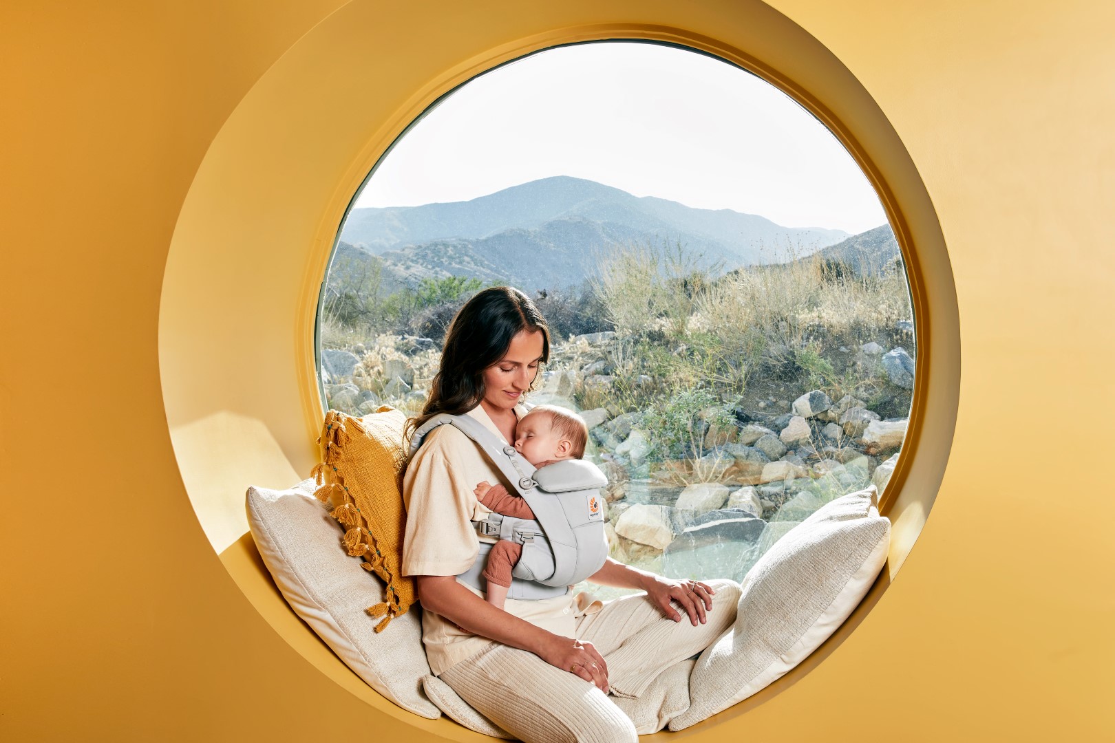 Ergobaby Omni Dream nosiljka, Biserno siva - Slika 4