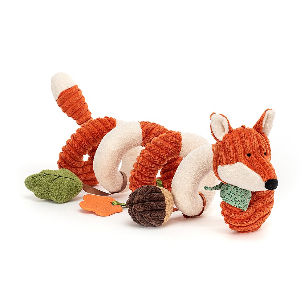 Jellycat Aktivna spirala Lisica Cordy Roy