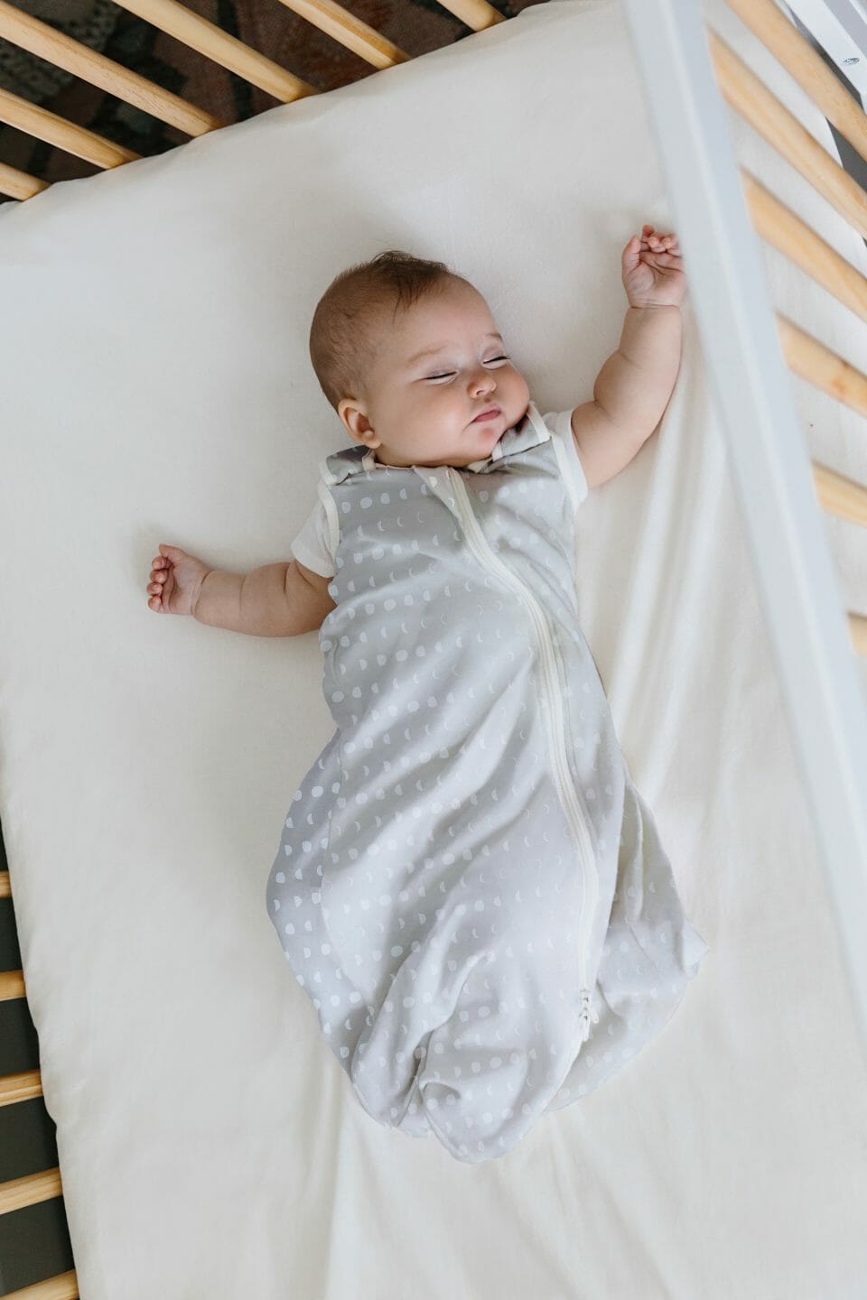 Ergobaby Klasična vreća za spavanje, 0-6 mjeseci, Cozy (TOG 2.5), Moon Phase - Slika 2