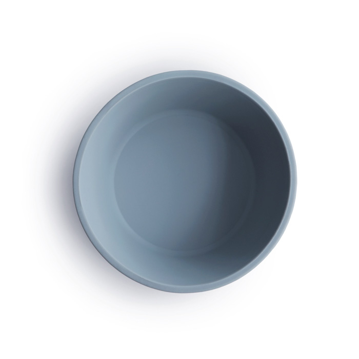 Mushie Silikonska Zdjelica - Powder Blue - Slika 2