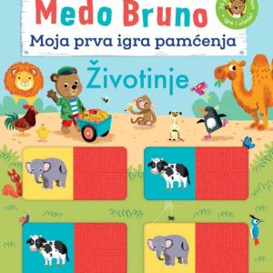 Medo Bruno: Moja prva igra pamćenja - Životinje