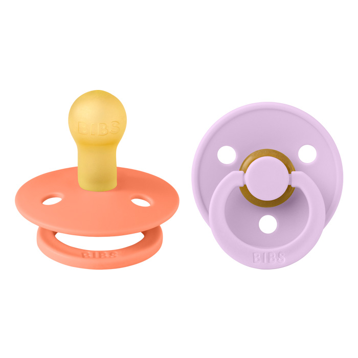Bibs dude - 2 dude u pakiranju - Papaya / Violet sky
