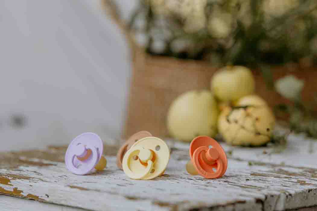 Bibs dude - 2 dude u pakiranju - Papaya / Violet sky - Slika 3