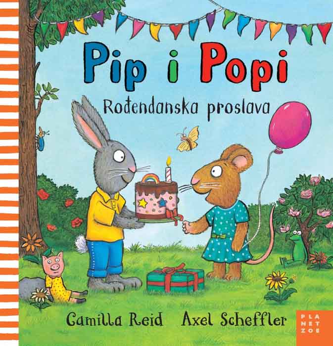 Pip i Popi slikovnica - Rođendanska proslava