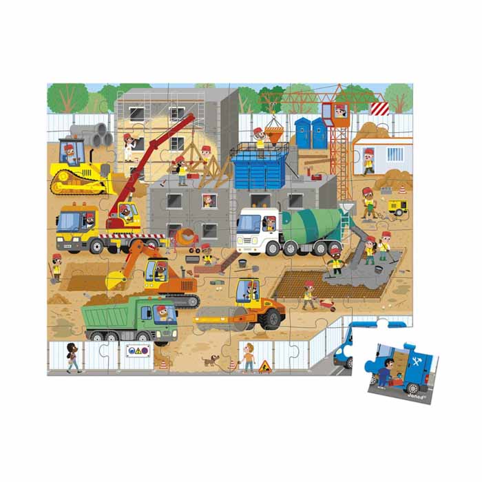 Janod Puzzle Gradilište - Slika 2