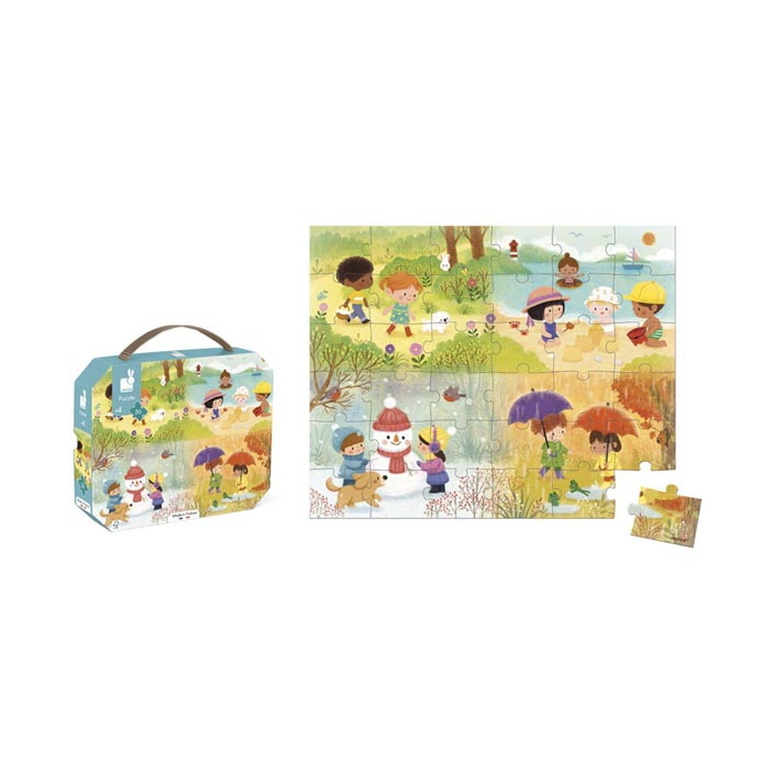 Janod Puzzle Godišnja doba - Slika 2