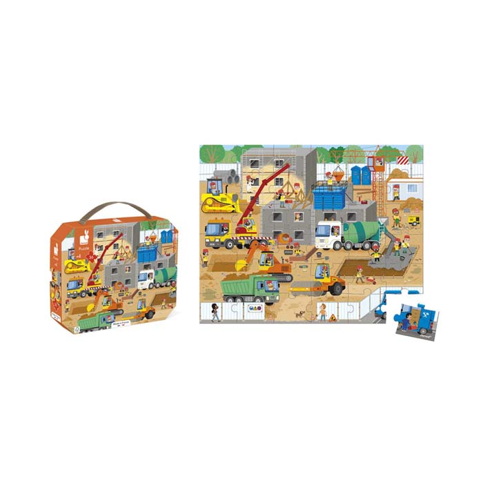 Janod Puzzle Gradilište - Slika 3
