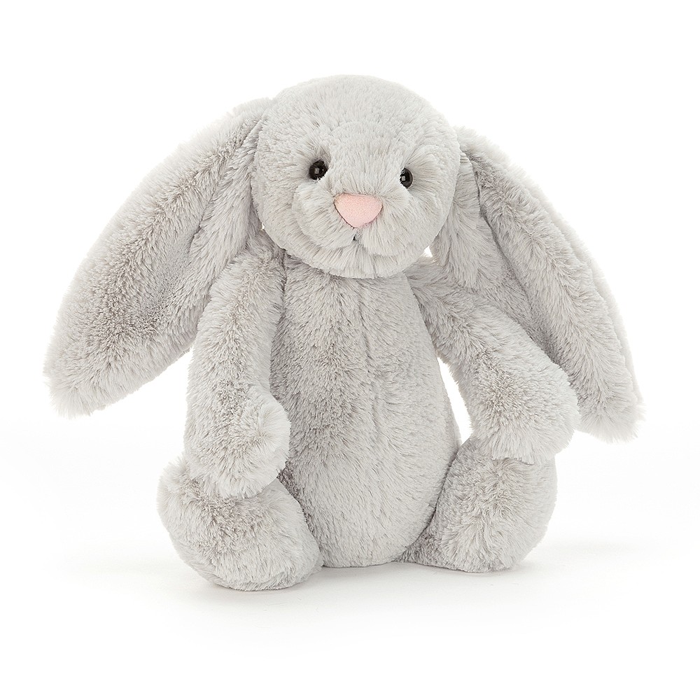 Jellycat Sramežljivi Zeko Silver - Veliki