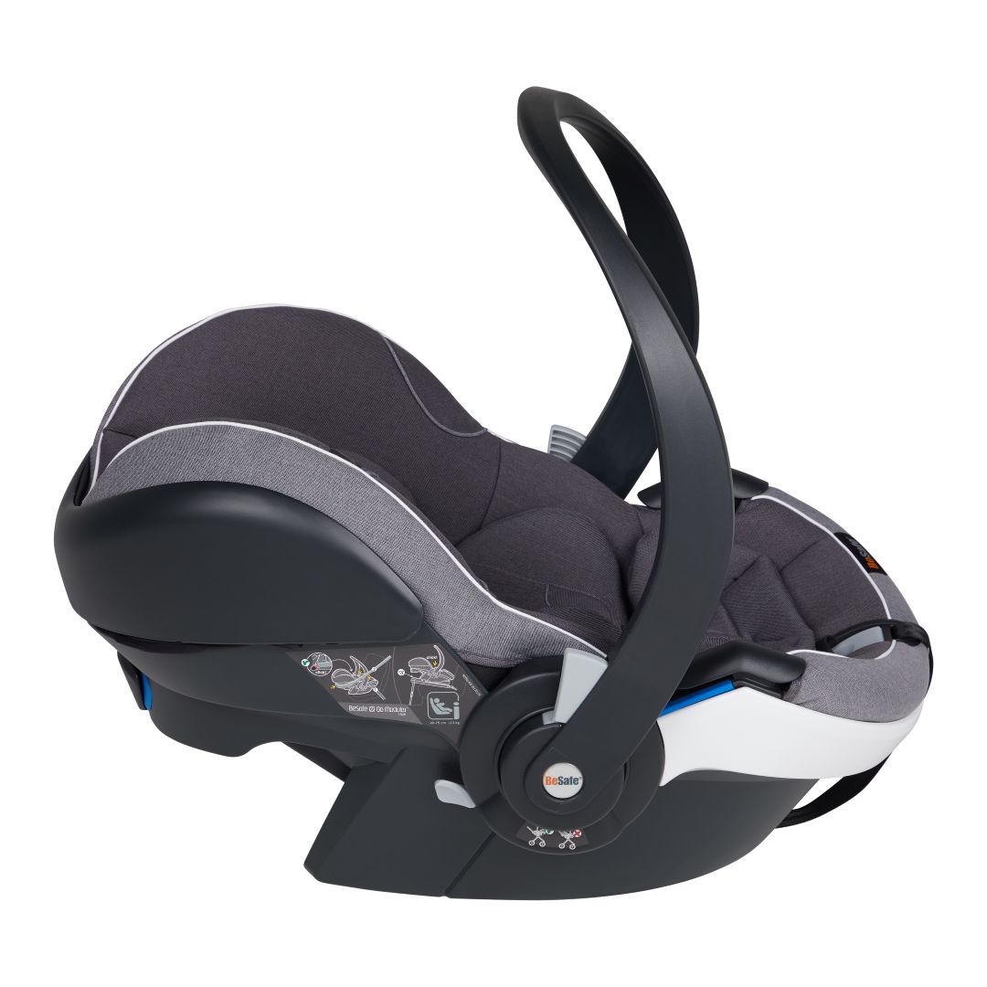 BeSafe iZi Go Modular X1 i-Size (40-75 cm), Metallic siva
