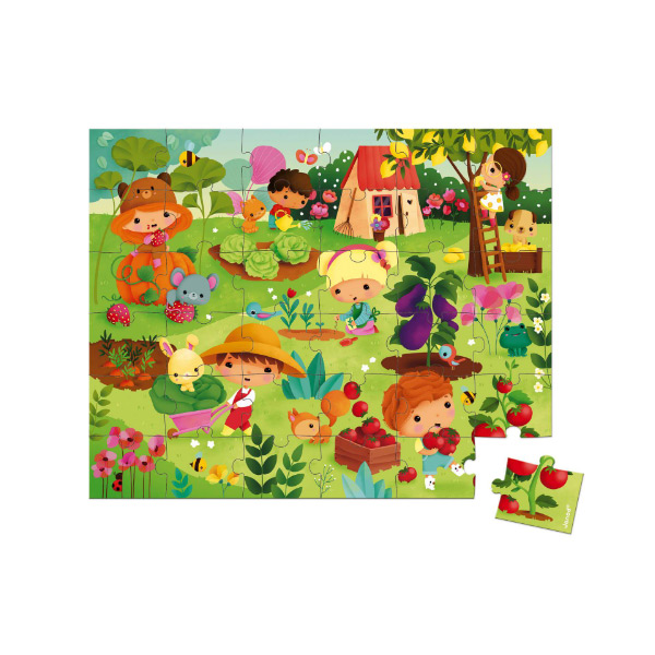 Janod Puzzle Vrt