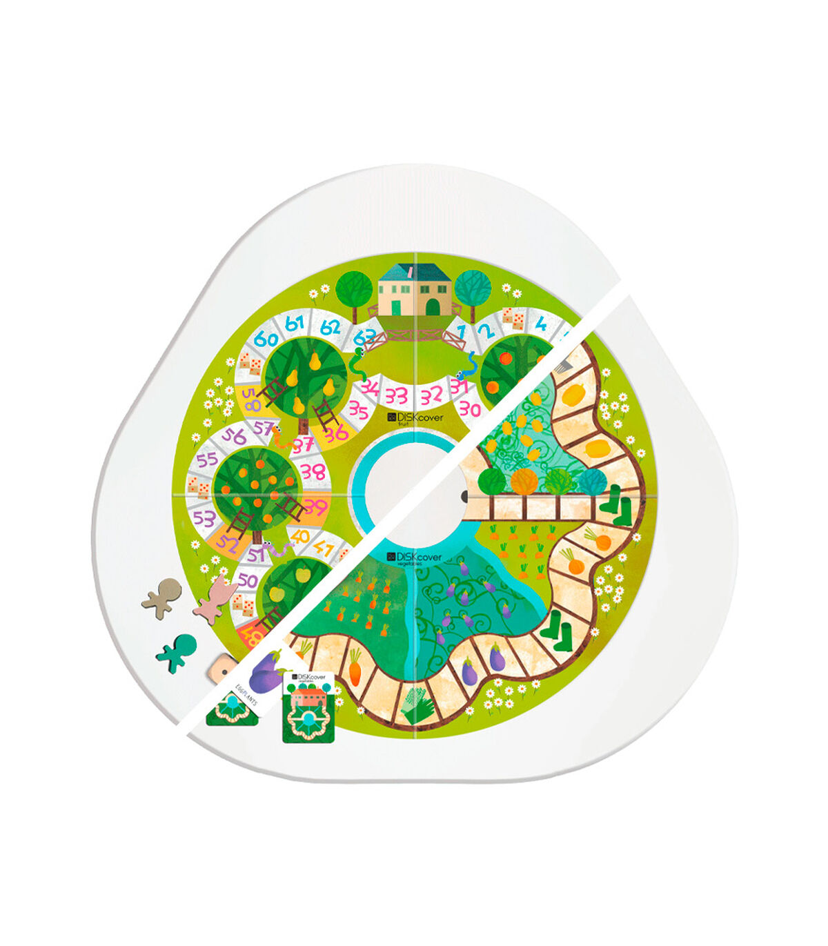 Stokke MuTable Podloga za igru DISKcover Fruit and Vegetables