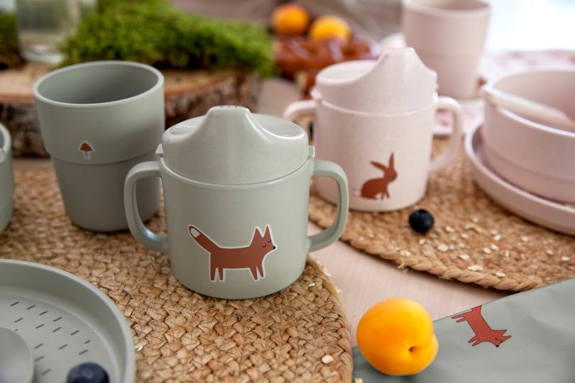 Lässig Čaša Sippy Cup PP/celuloza Little Forest Zec - Slika 3