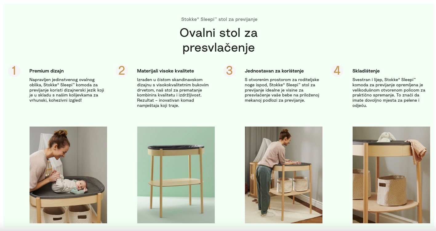 prematanje bebe