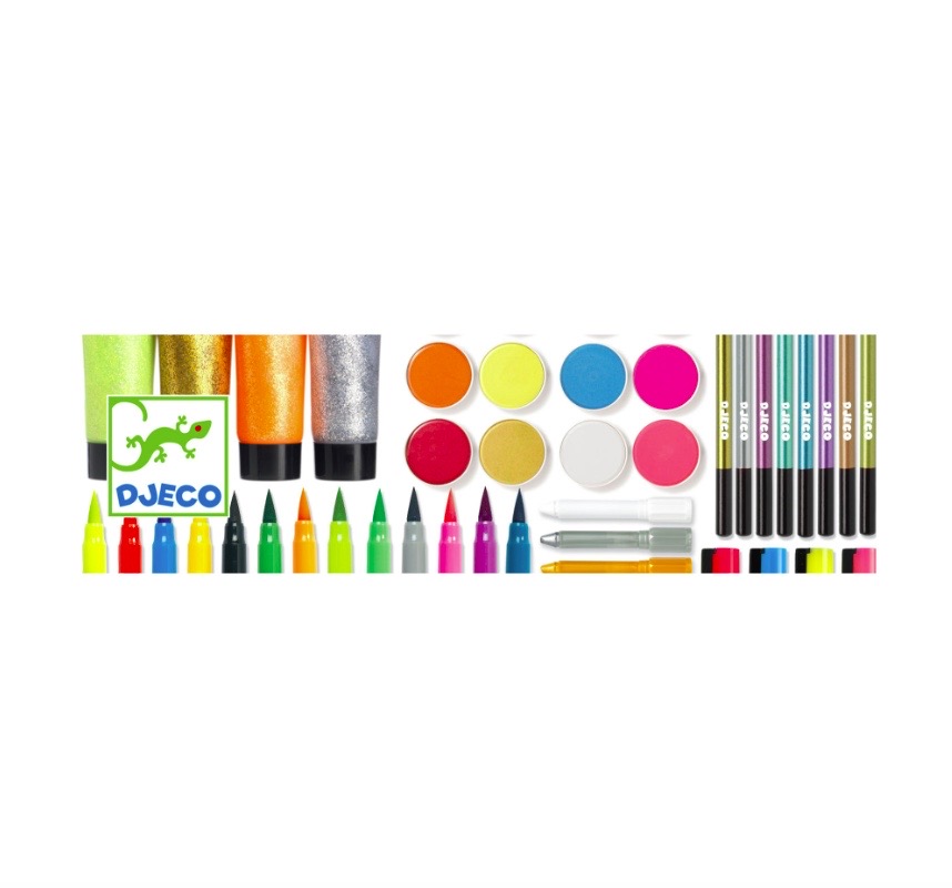 Set markera s glitterom - pastel