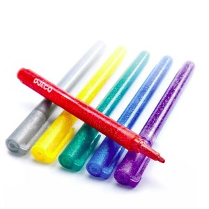 Set markera s glitterom