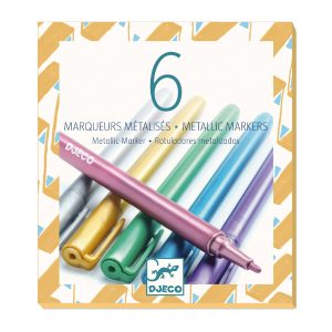 Djeco set markera s metalik efektom