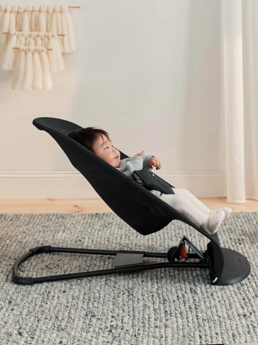 BABYBJÖRN ležaljka za bebe Bouncer Bliss - Mesh Black - Slika 3