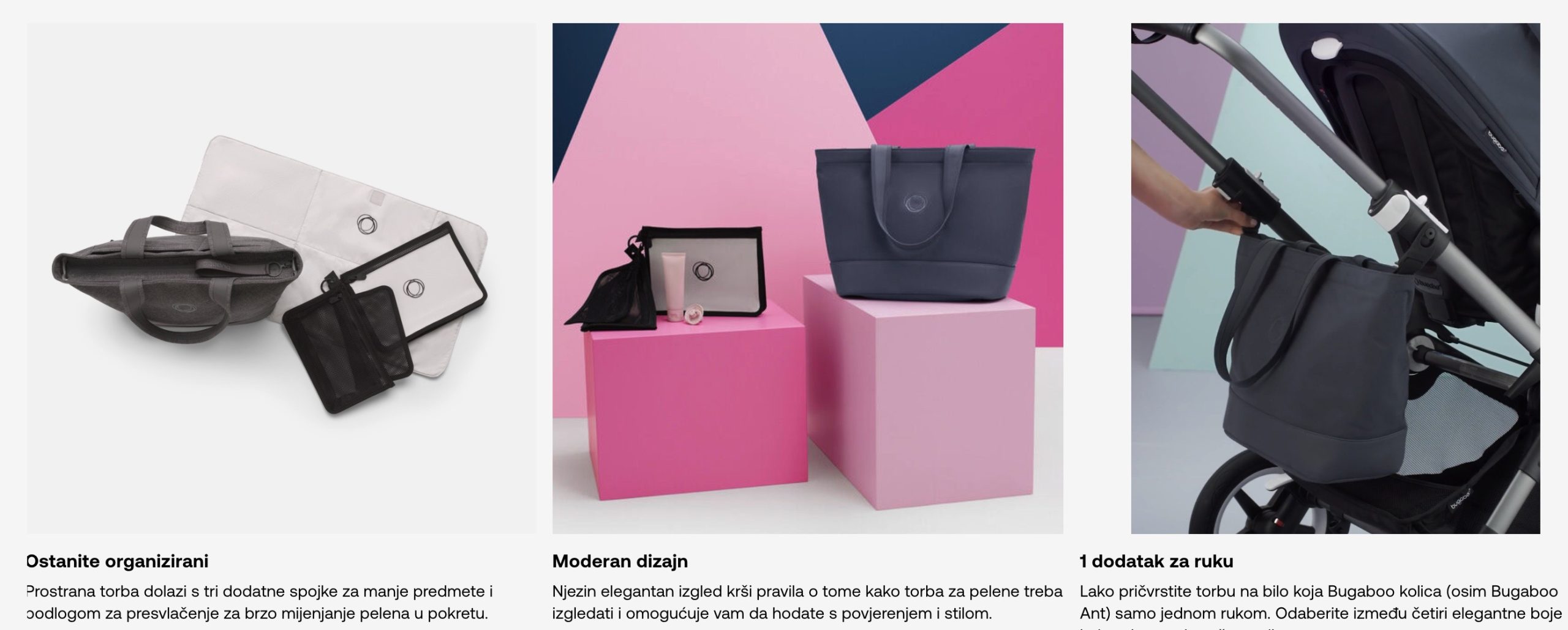 bugaboo torba za presvlačenje