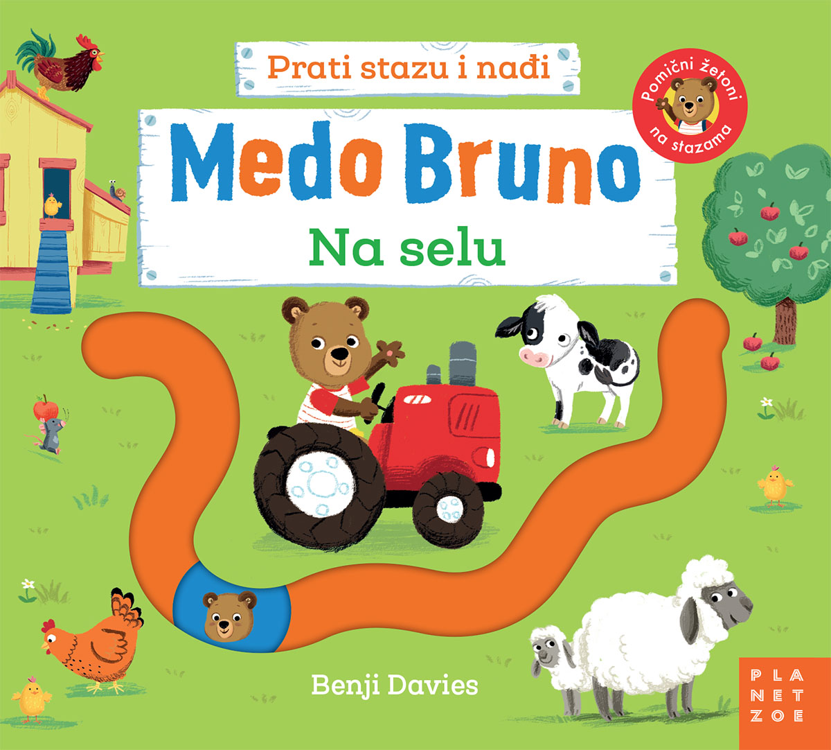medo bruno na selu slikovnica