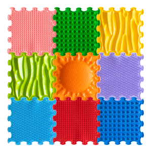 Ortoto senzoričke podloge STIMULATIVE RAINBOW set 9 kom