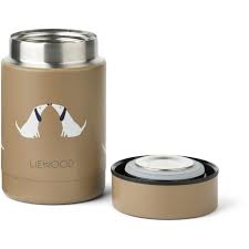 Liewood Nadja termo posuda 250 ml - Dog oat - Slika 2