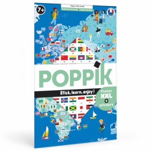 POPPIK poster s naljepnicama Discovery ZASTAVE 5