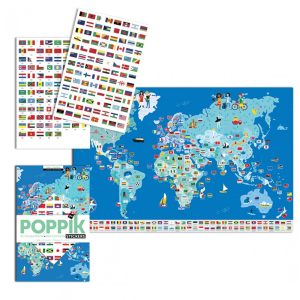 POPPIK poster s naljepnicama Discovery ZASTAVE 5