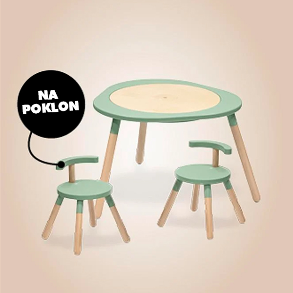 STOKKE PROMOCIJA! Uz kupnju MuTable stola i stolice, druga stolica na poklon!