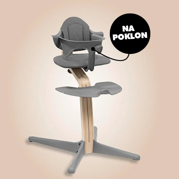 STOKKE PROMOCIJA! Uz kupnju Stokke Nomi stolice na poklon baby set!