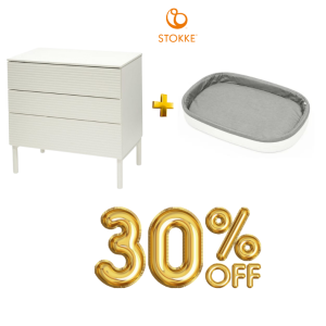 Stokke promocija! Stokke Sleepi Komoda + Podloga za prematanje - 30% popusta!