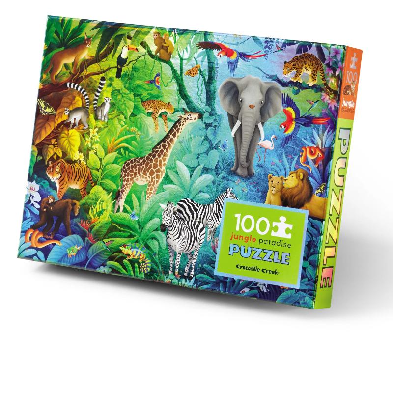 Holografska slagalica od 100 dijelova - Jungle Paradise 1