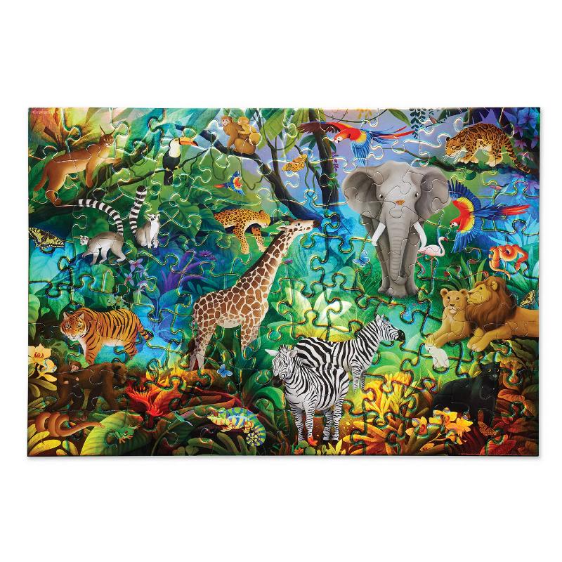 Holografska slagalica od 100 dijelova - Jungle Paradise 1