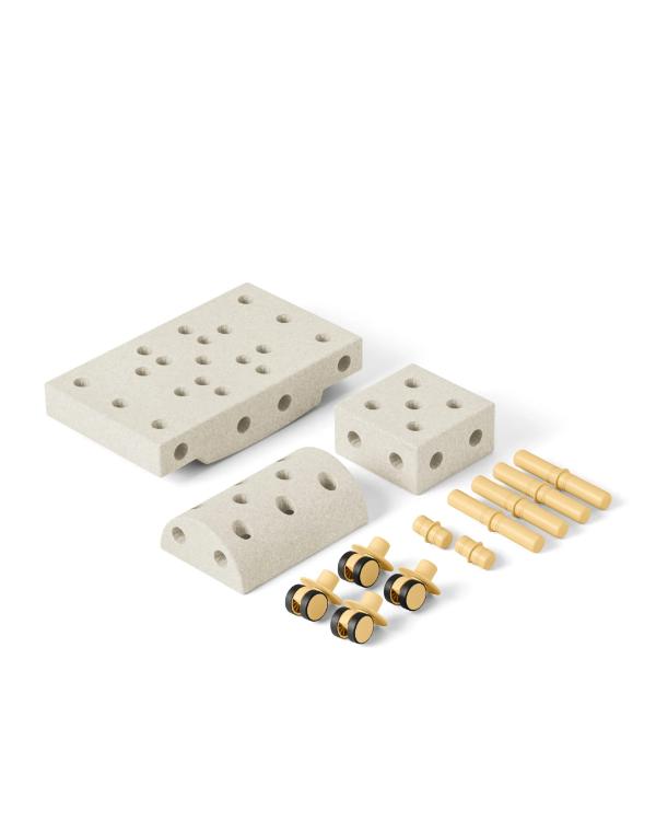 MODU Curiosity set, Sand Grey:Honey Yellow1