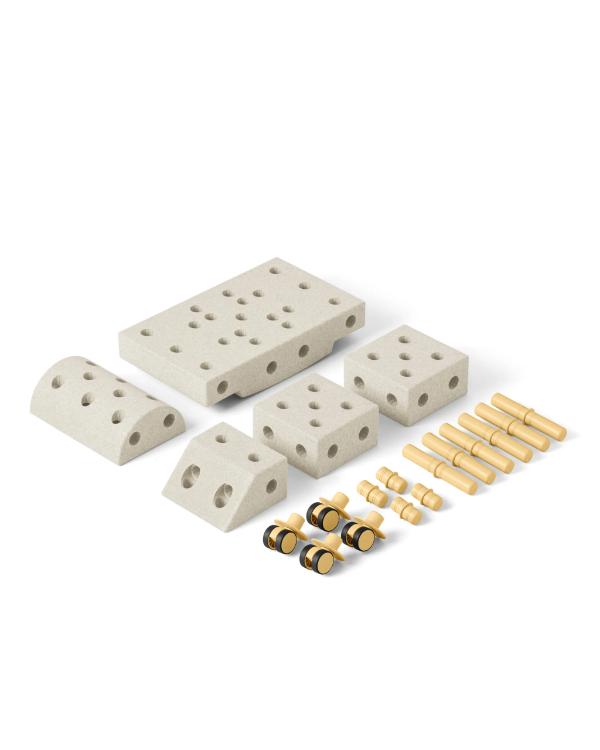 MODU Explorer set, Sand Grey:Honey Yellow4