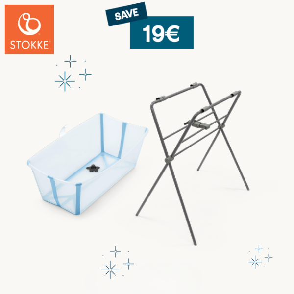 STOKKE PROMOCIJA - Flexi bath kadica + stand = UŠTEDA 19 EUR!